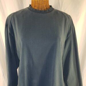 AXIS LA Men's Blue Long Sleeve Mock Turtleneck Size M